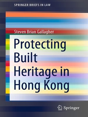 cover image of Protecting Built Heritage in Hong Kong